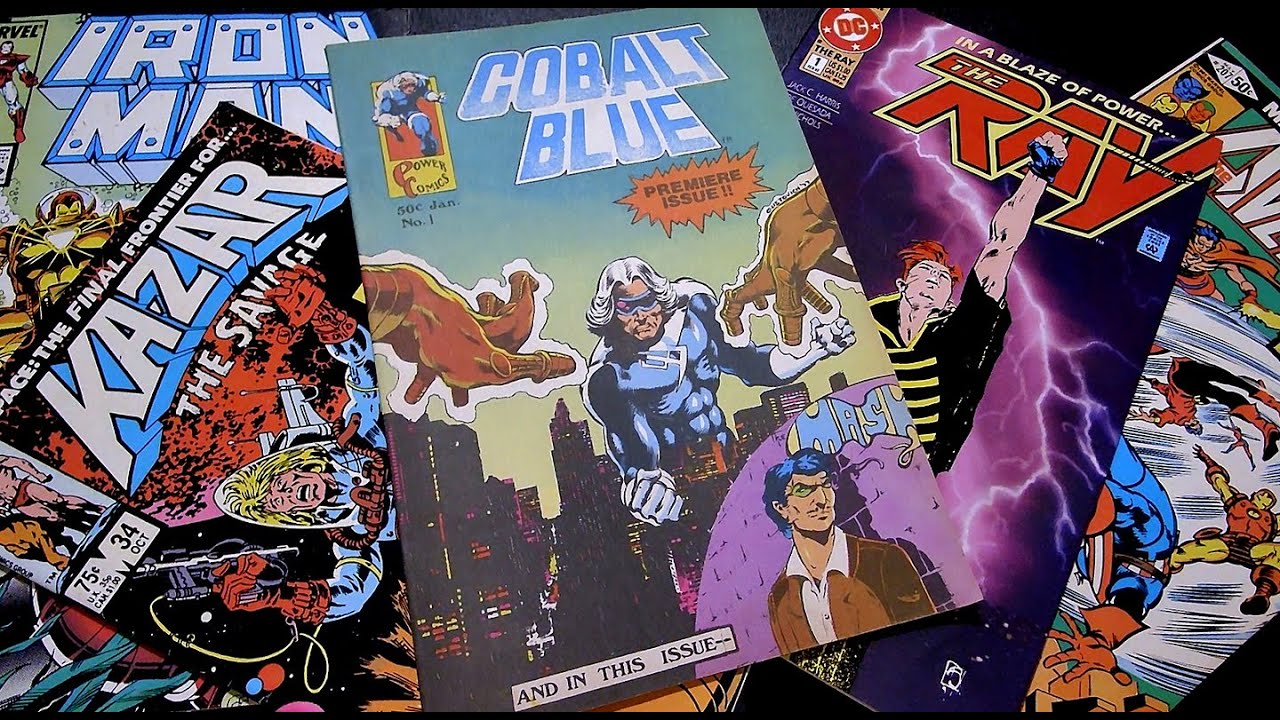 Cobalt Blue! Ka-Zar! Iron Man! The Ray! Avengers!