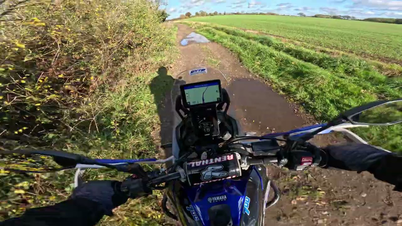 👍🤩tenere 700 uk green lanes autumn afternoon t7 tamworth loop🤩👍 (solo again 🤦‍♂️😂😂😂) 