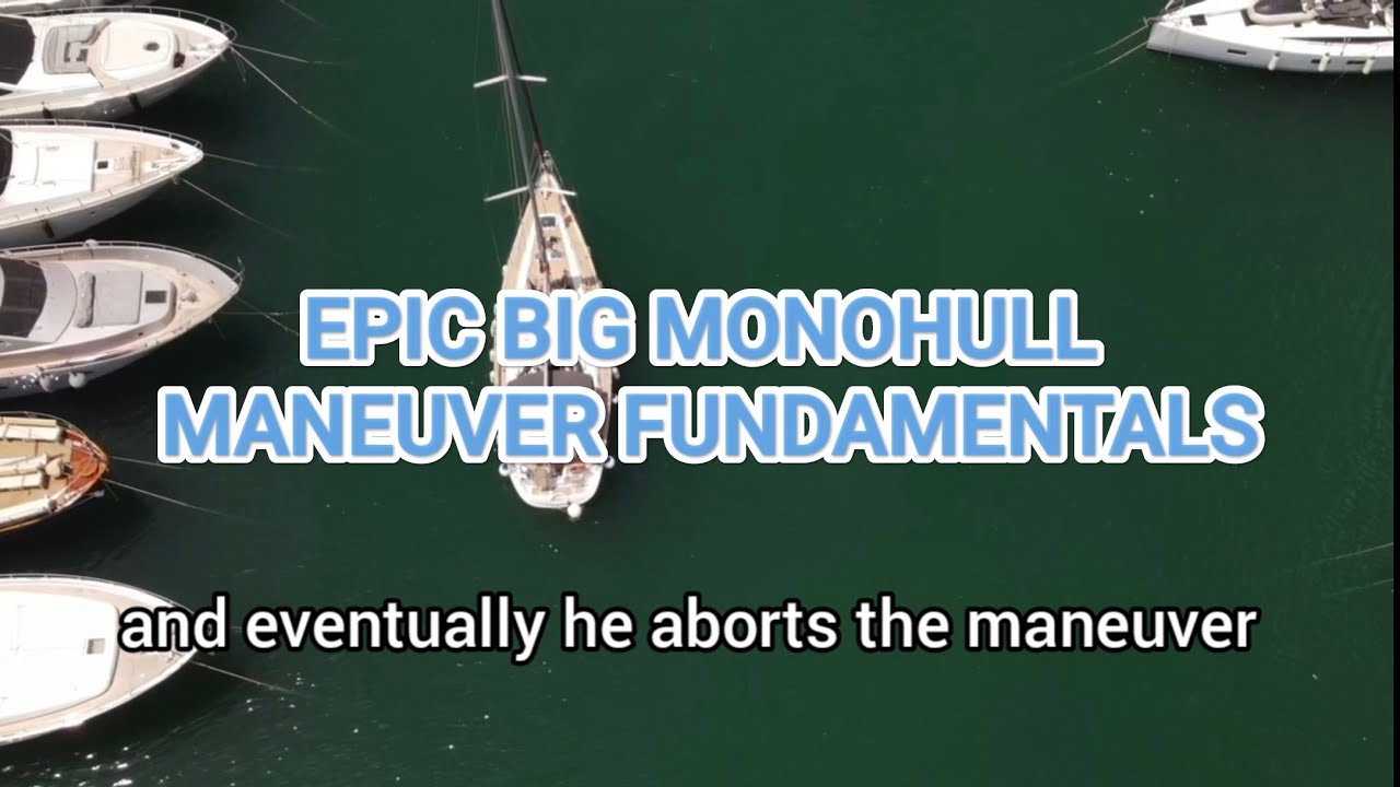 Big Monohull Maneuver Fundamentals, Countering the Prop Walk