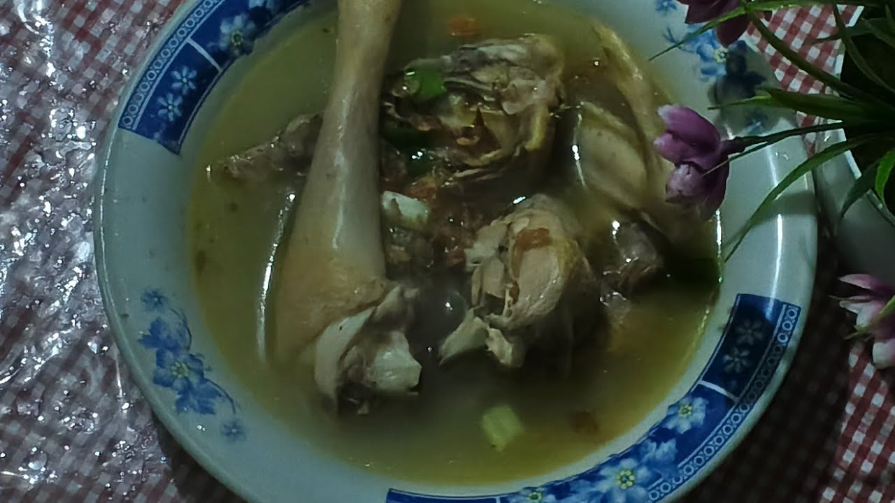RESEP SOP AYAM KAMPUNG KUAH BENING//CARA MASAK METODE 7305 MENIIT