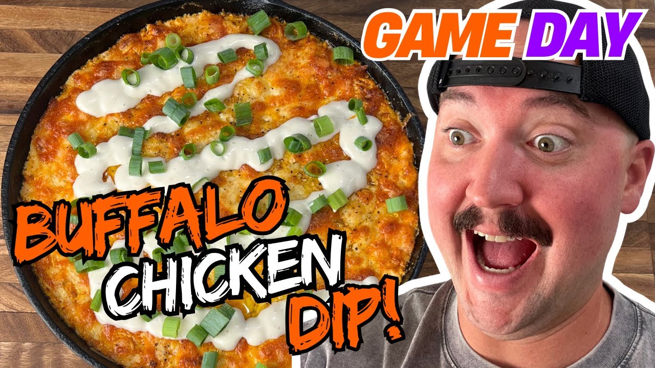 The BEST Buffalo Chicken Dip Recipe | Easy Buffalo Chicken Dip