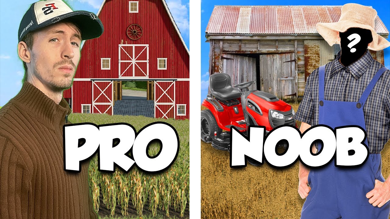 This Noob Challenged Me In Farming Simulator | Noob vs Pro Ep1