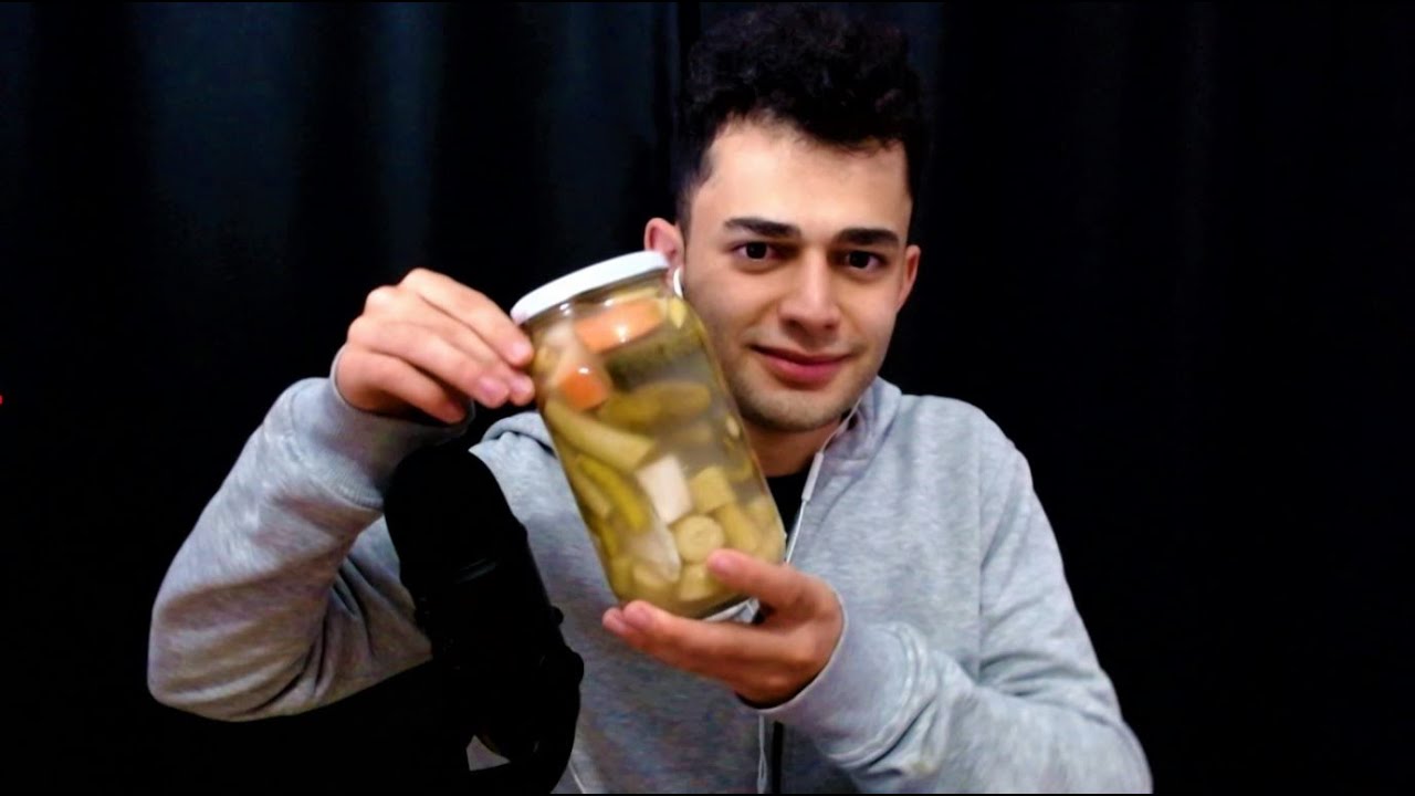 K&uuml;t&uuml;r K&uuml;t&uuml;r Turşu Mukbang ASMR T&uuml;rk&ccedil;e | Yemek ASMR | Mukbang ASMR | Eating Sounds | Mouth Sounds