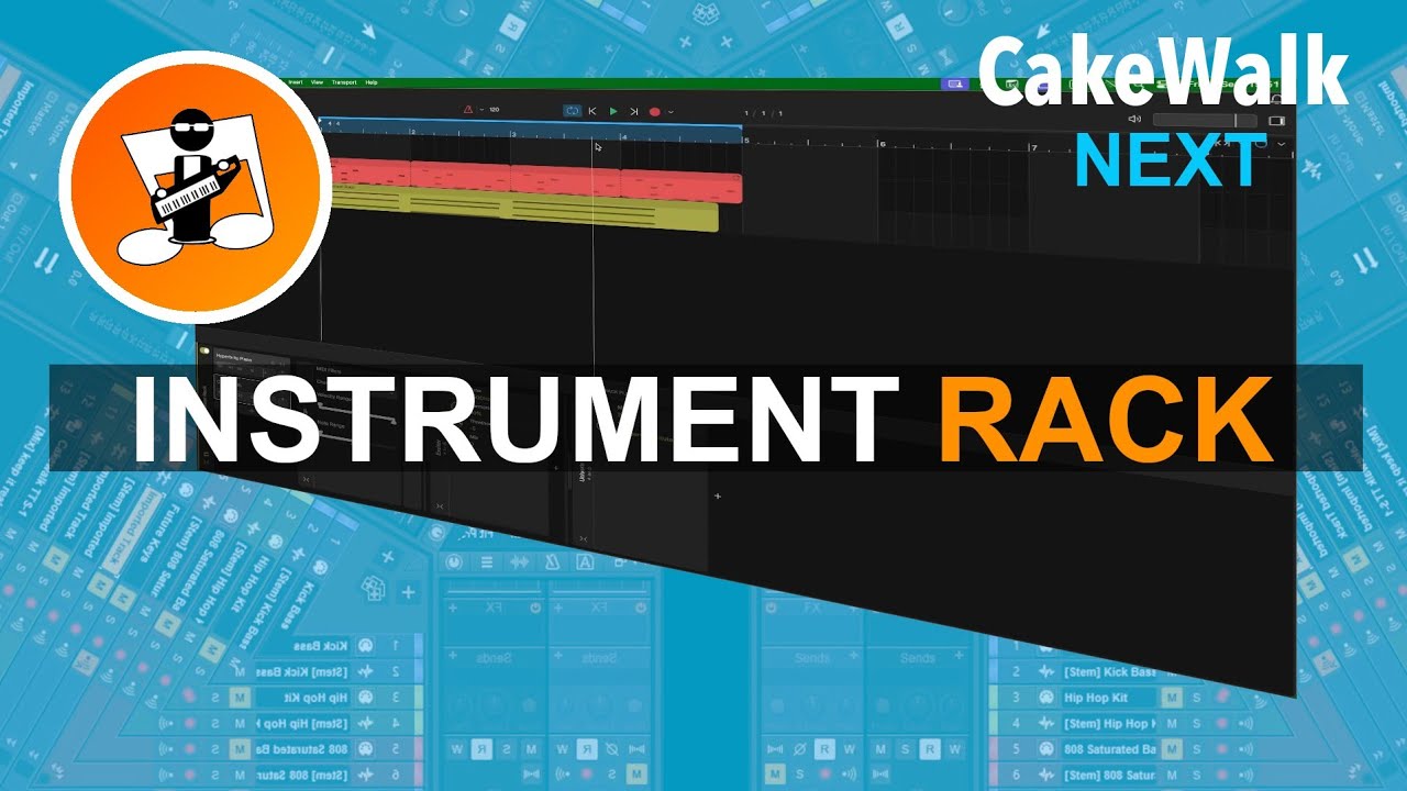 Как добавить и использовать стойку инструментов в Cakewalk Next