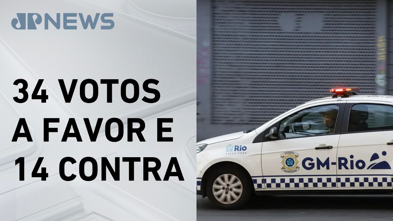 Câmara do RJ aprova criação de Força de Segurança armada na Guarda Municipal para 2026