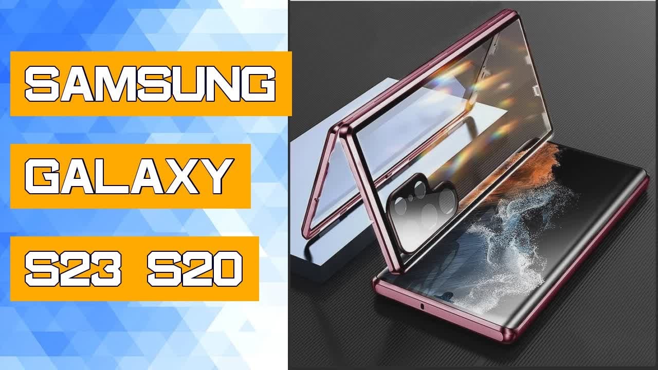 Samsung Galaxy S23 S20 S21 S22 Ultra Case 360&deg;Full surround metal Magnetic with screen glass protect