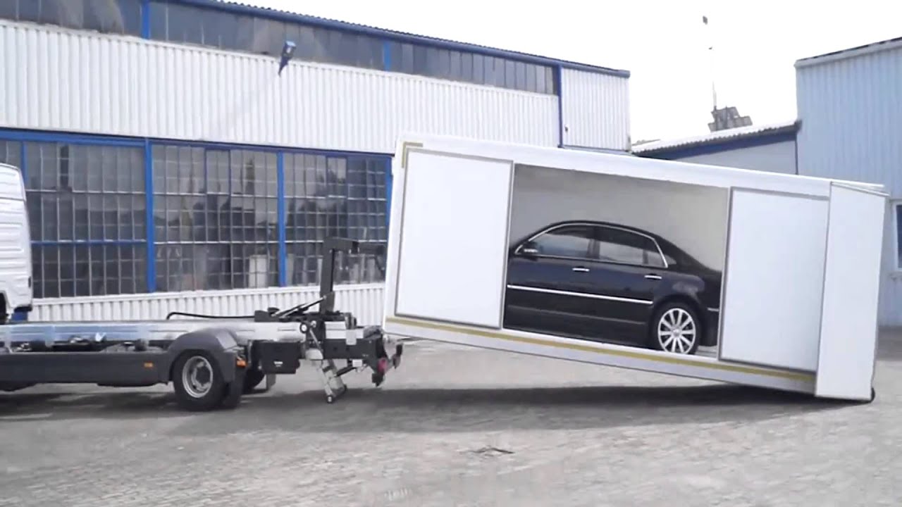 Hakowiec,  hackenlift, sliding roll-off system, sliding flatbed, Eurotechnik