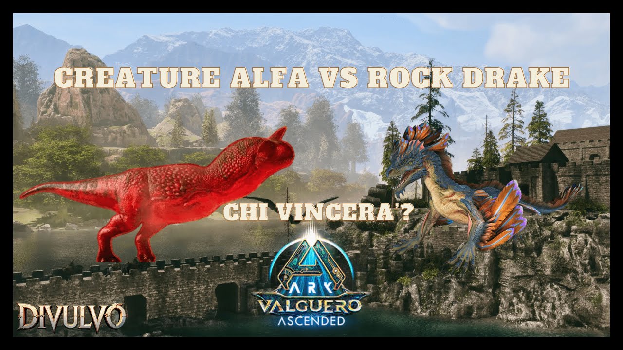 Esploriamo #ArkValguero con i nuovi #RockDrake a caccia di creature Alfa - #arkascended