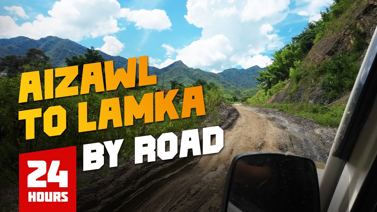 Mizoram to Lamka 24 hrs by Road | Aizawl to Lamka, Guite Road by Eimi Riders Delhi #eimiridersdelhi
