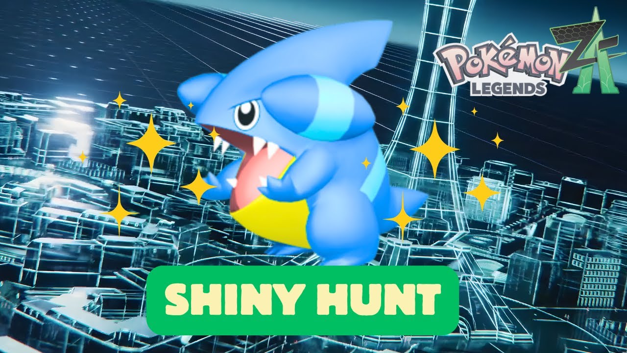 Руководство SHINY Gible — Pokémon Legends Z-A