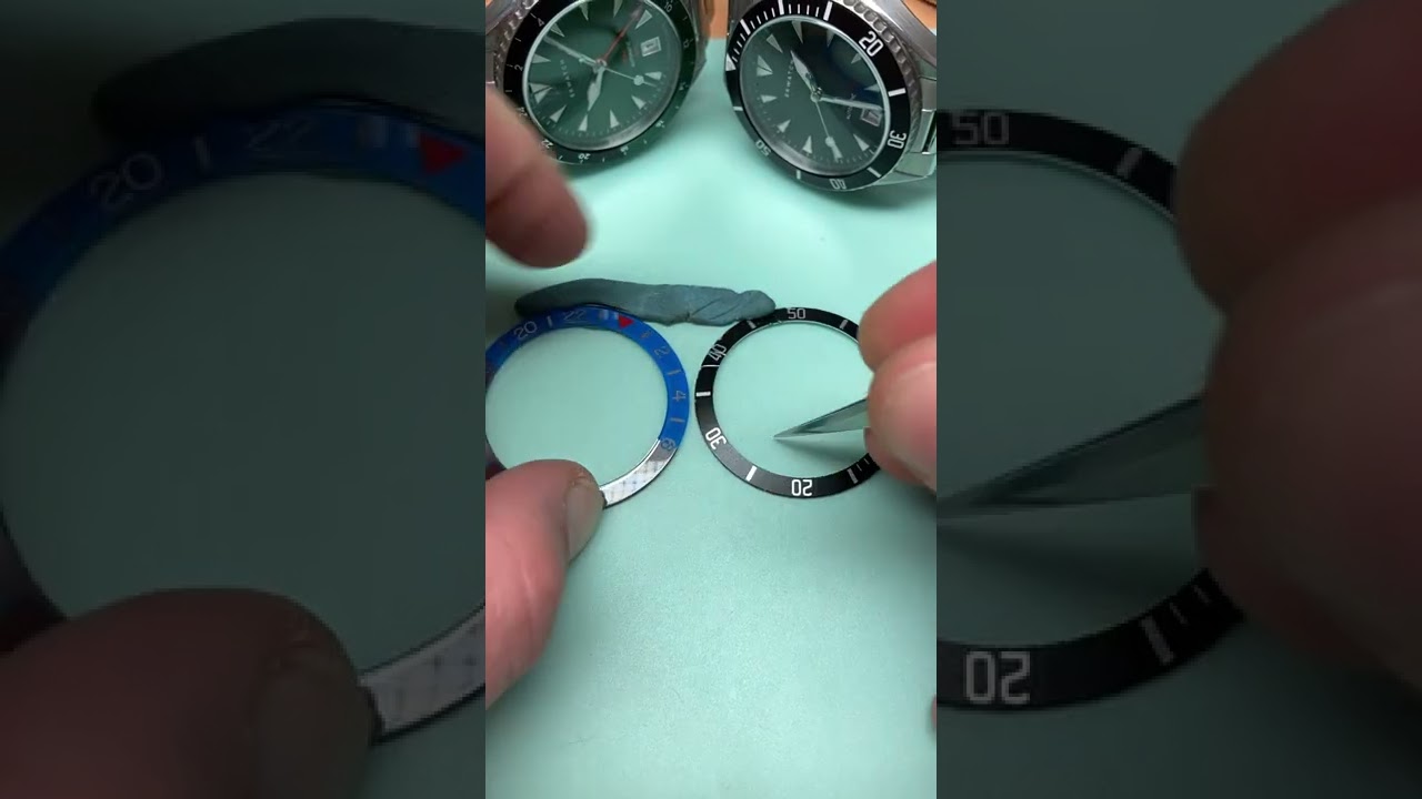 Ghiera inserto alluminio VS zaffiro K1