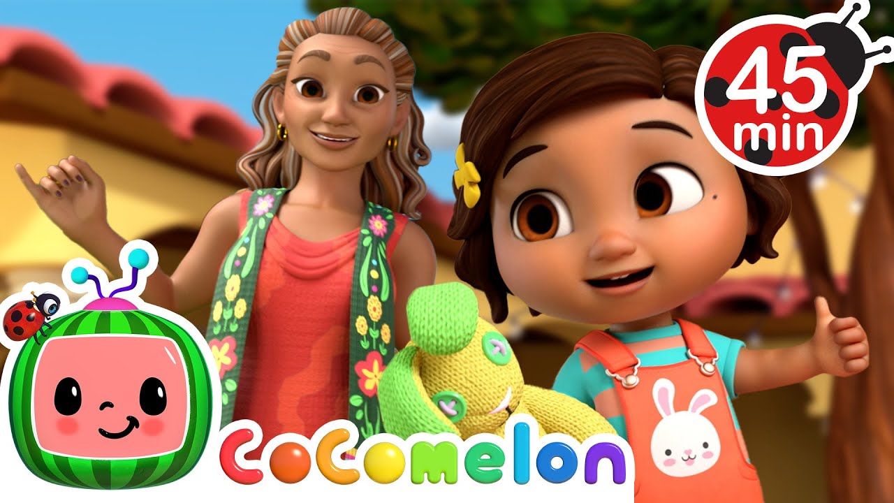 Learn Numbers with Nina and Abuelita! + More Nina's Familia! | CoComelon Nursery Rhymes & Songs