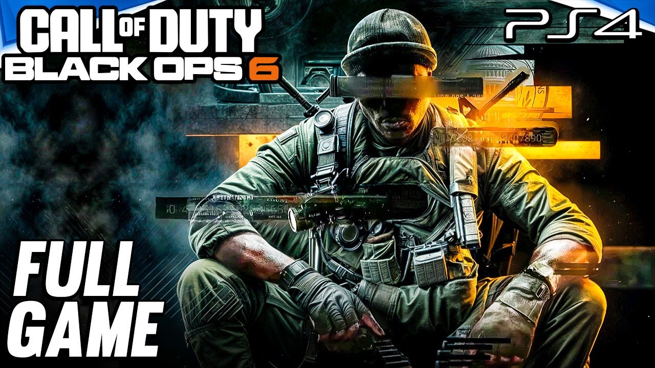 Call of Duty Black Ops6 PS4 Gameplay Campaign Story Mode - FULL GAME