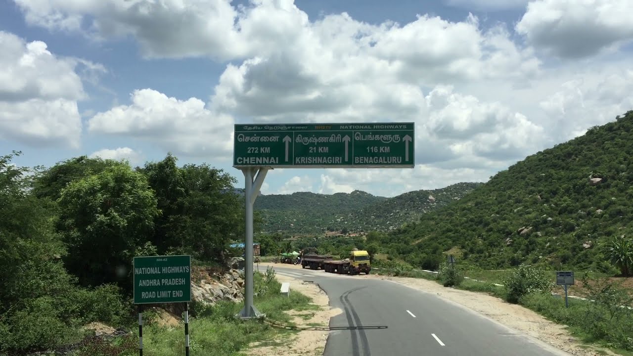 Tamilnadu and Andhra Border....