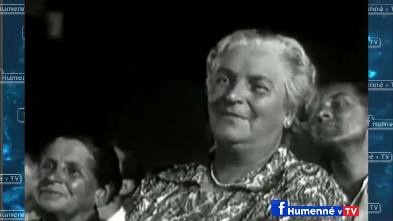Humenné v TV - Folklórny súbor Vihorlat Humenné v Prahe  rok 1955