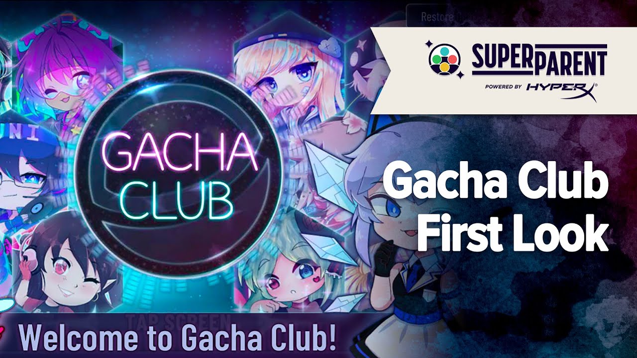 Gacha Club iOS Gameplay - SuperParent First Look