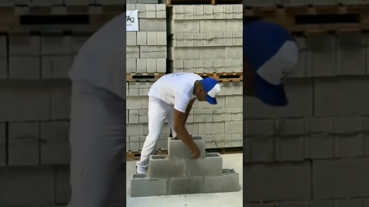 A BIOMASSA &Eacute; RESISTENTE? 💪 #obra #constru&ccedil;&atilde;o #pedreiro