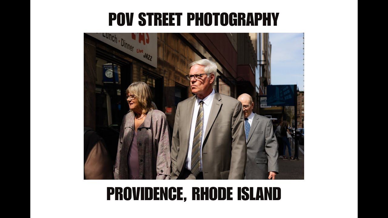 POV Street Photography w/ Friends in Providence, Rhode Island