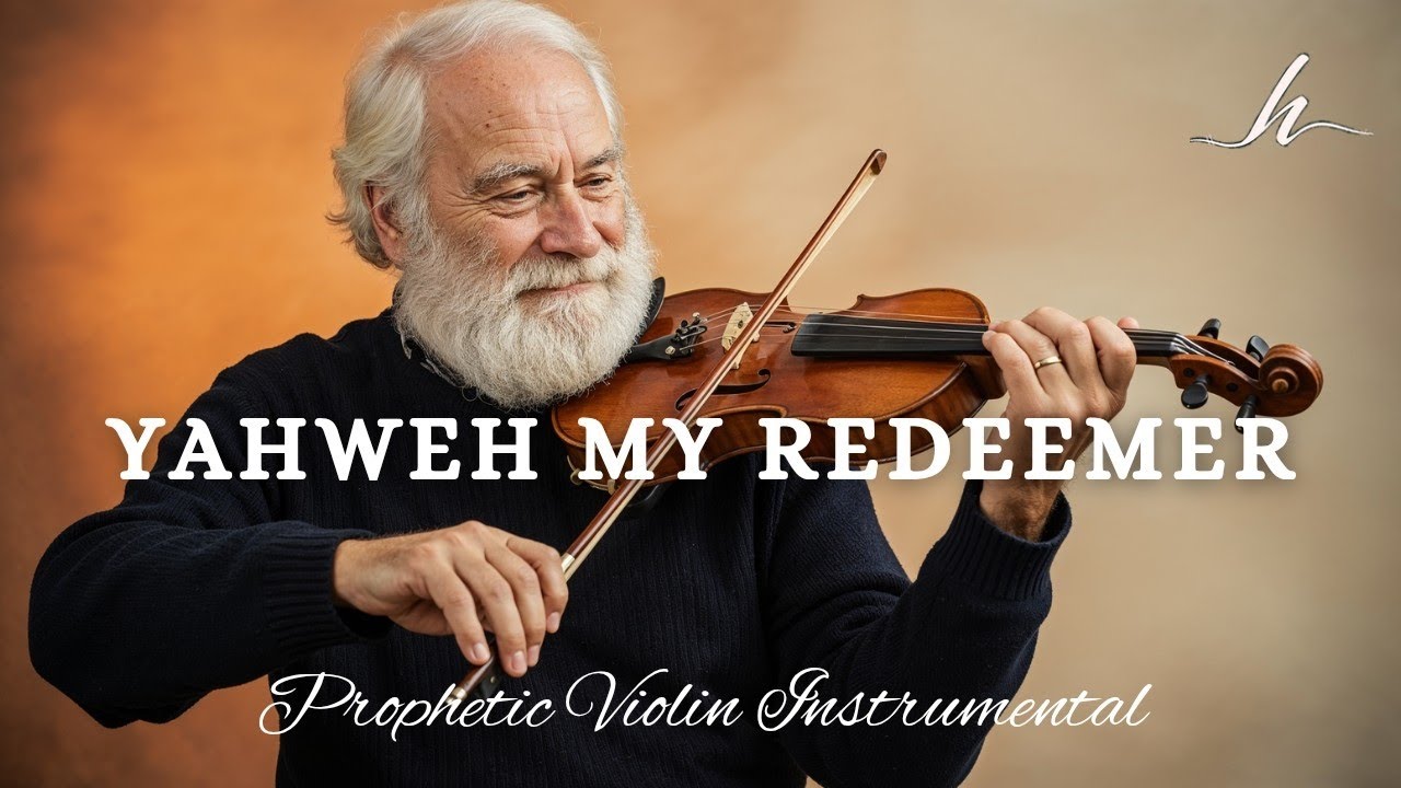 Prophetic Warfare Violin Instrumental/YAHWEH MY REDEEMER/Background Prayer Music 