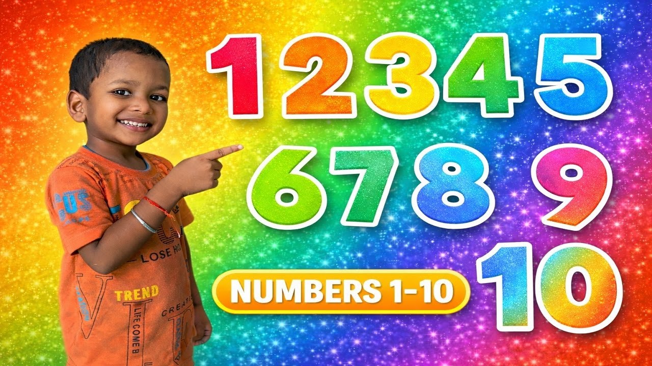 Numbers 1 to 10 | Kids Learning Video