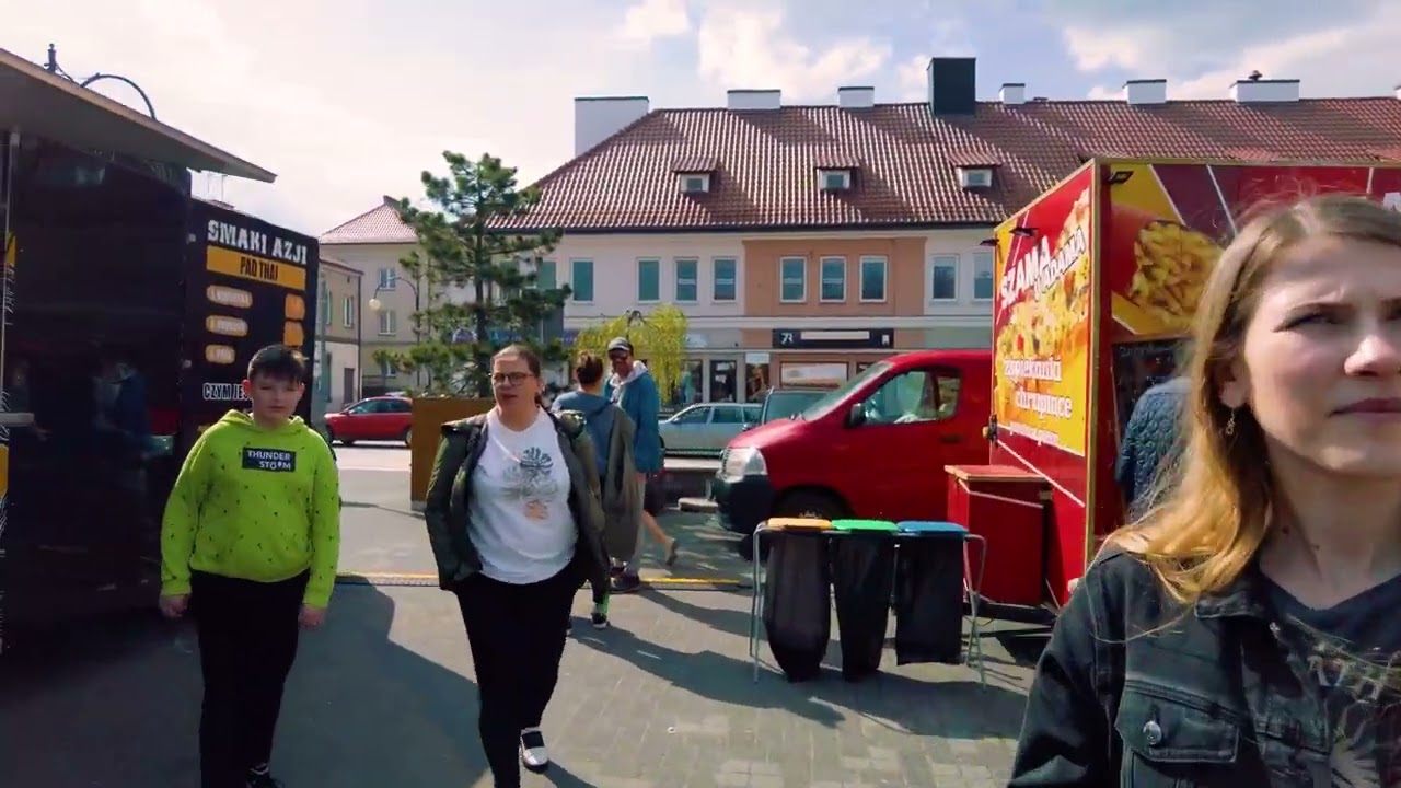 Spacerkiem przez Wieluń: odkrywaj z nami piękno centrum miasta [4k]