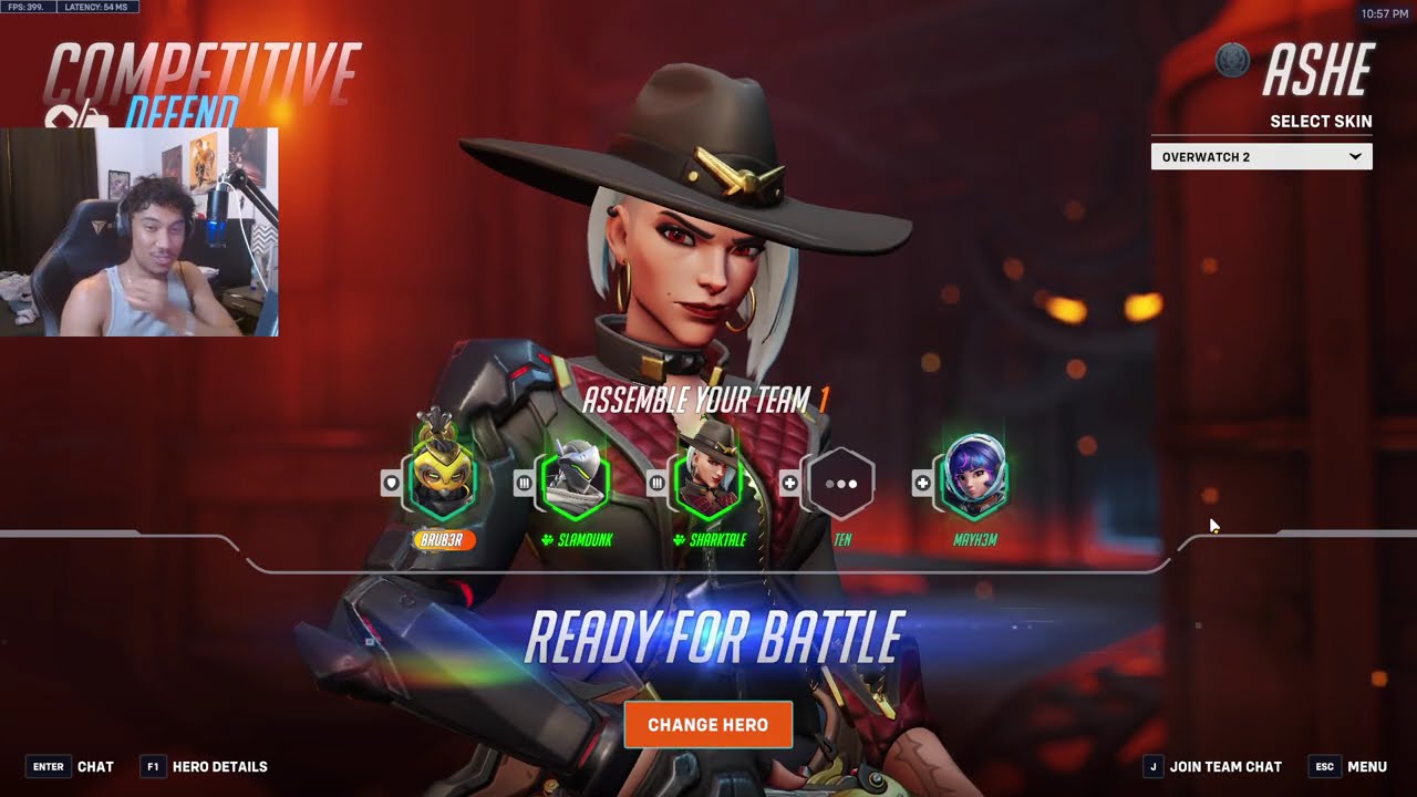 17 тыс. урона! Без сахара, безумный ЭШЕ, 17 сезон, топ-500, геймплей Overwatch 2