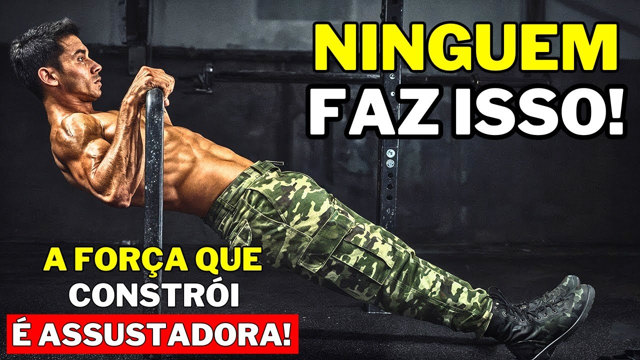 7 Exercicios Isométricos que Transforman Civis em MÁQUINAS DE FORÇA ao Nivel dos NAVY SEALS!