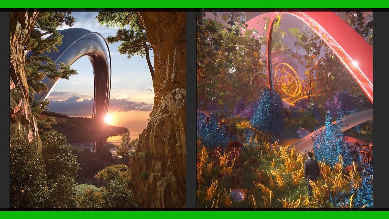 Cinema 4D Tutorial | Create Amazing Nature Landscapes with Octane and Megascans