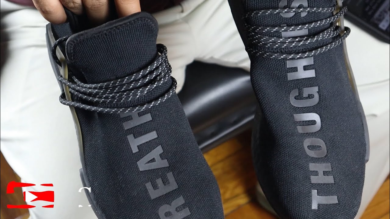 adidas NMD Hu Pharrell Human Race Triple Black Pack Sneaker Review