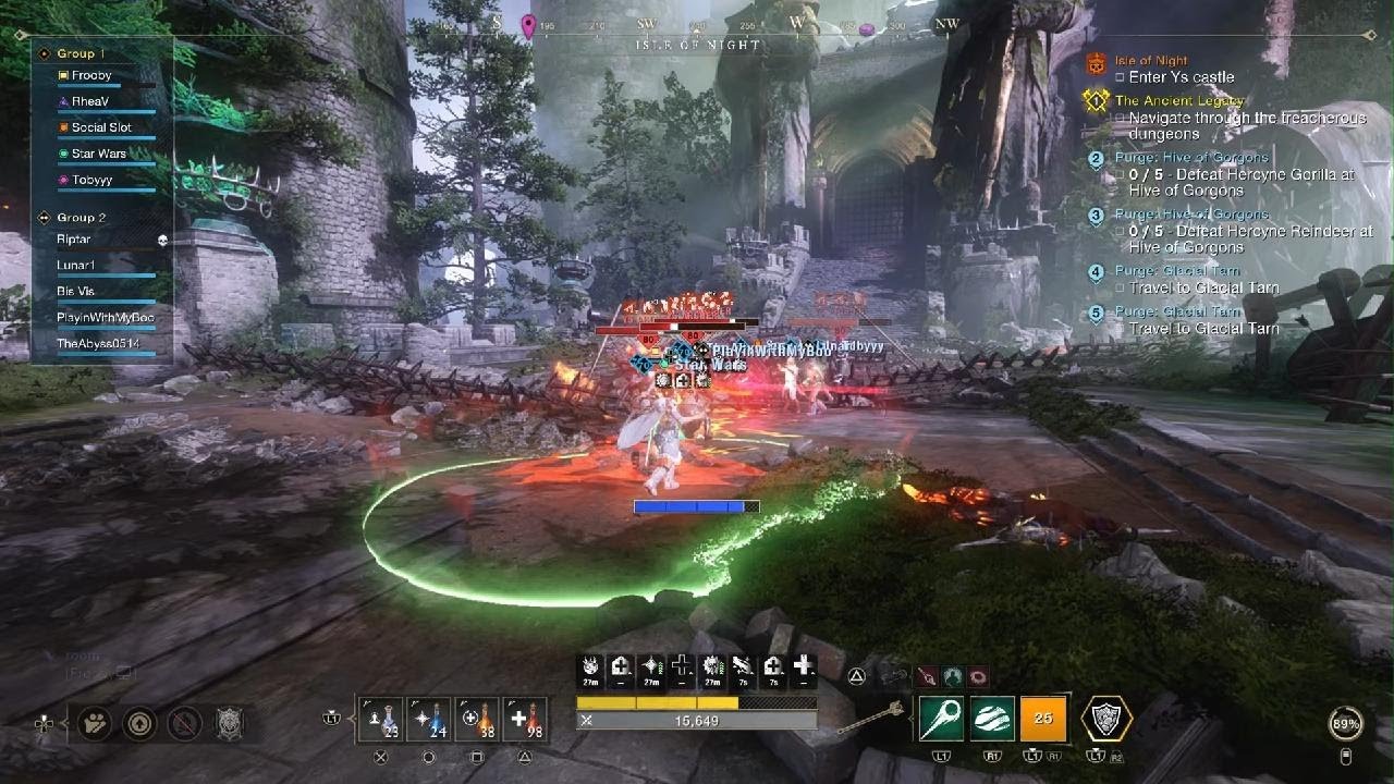Isle of Night, 2nd Boss Dahut- 1 tap