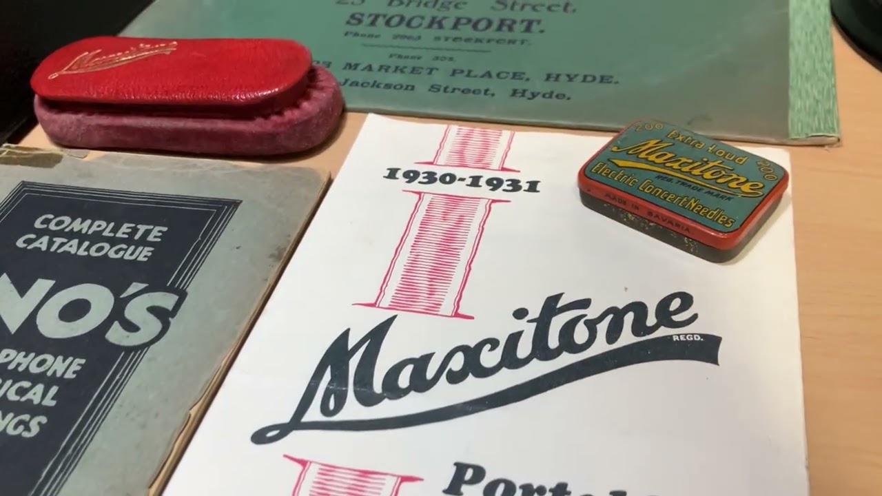 When Dull Care ( Foster Richardson - 1931 ) Maxitone Gramophone 