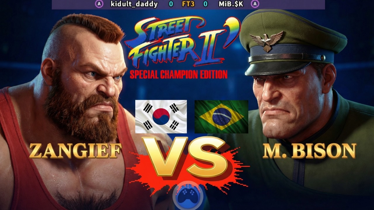Street Fighter 2'CE MiB.$K vs kidult_daddy FT5