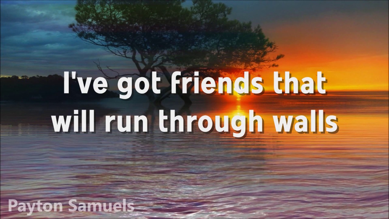 The Script - Run Through Walls (Lyrics)