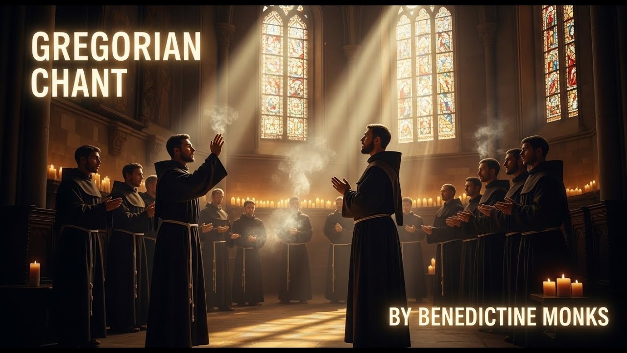 Gregorian Chants by Benedictine Monks | Sacred Christian Music for Meditation and Prayer - NO ADS