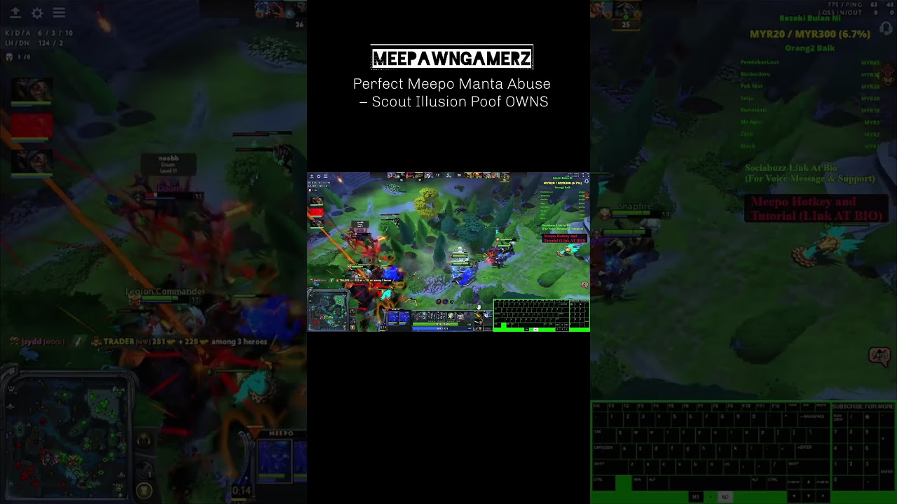 Perfect Meepo Manta Abuse – Scout Illusion Poof OWNS