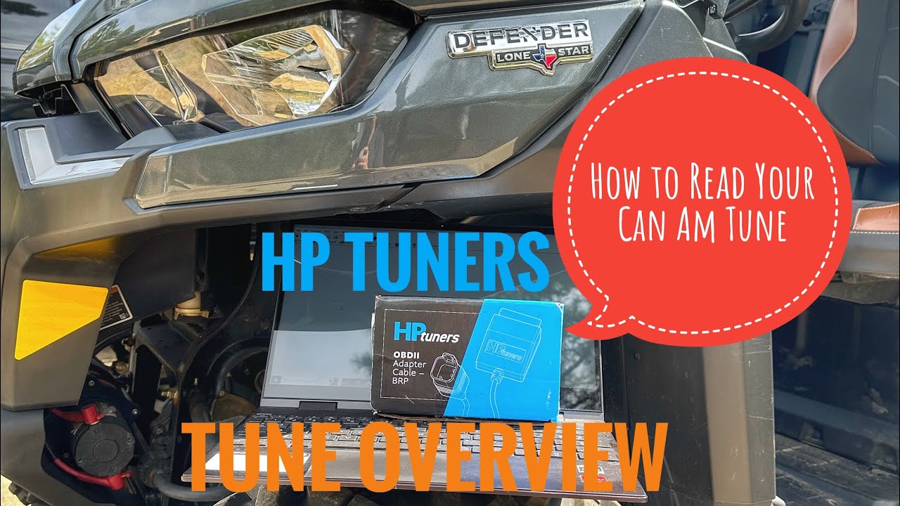 How To Read Can Am Defender Tune with HP Tuners | Tune Overview‼️#canam #defender #hptuners