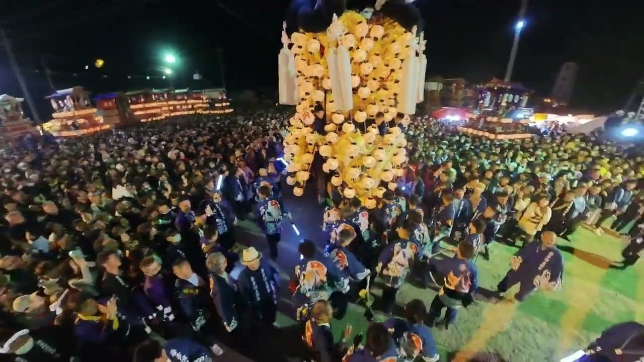 4K画質　喜多濱太鼓台2023年10月16日まとめ1