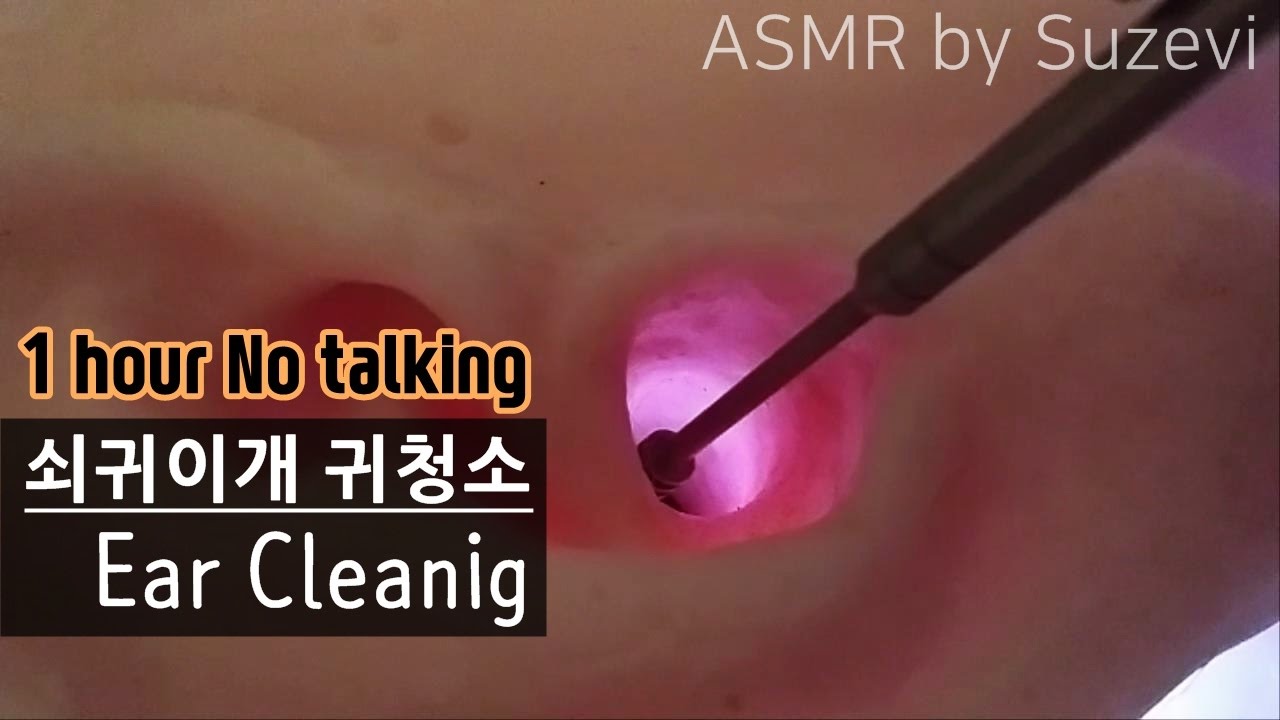 ASMR 'Ear Cleaning use iron ear swab' by Suzevi (no talking)