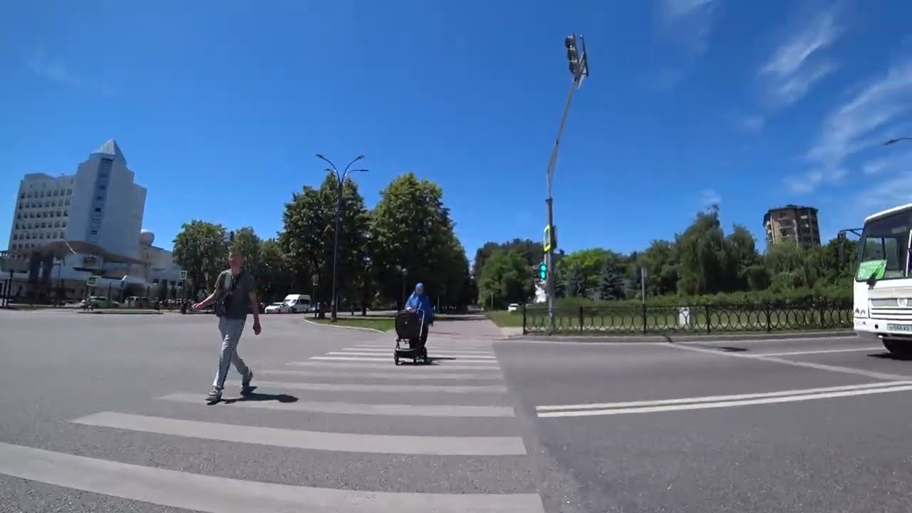 Нальчик. Район Горный. Проспект Кулиева, улица Ватутина.