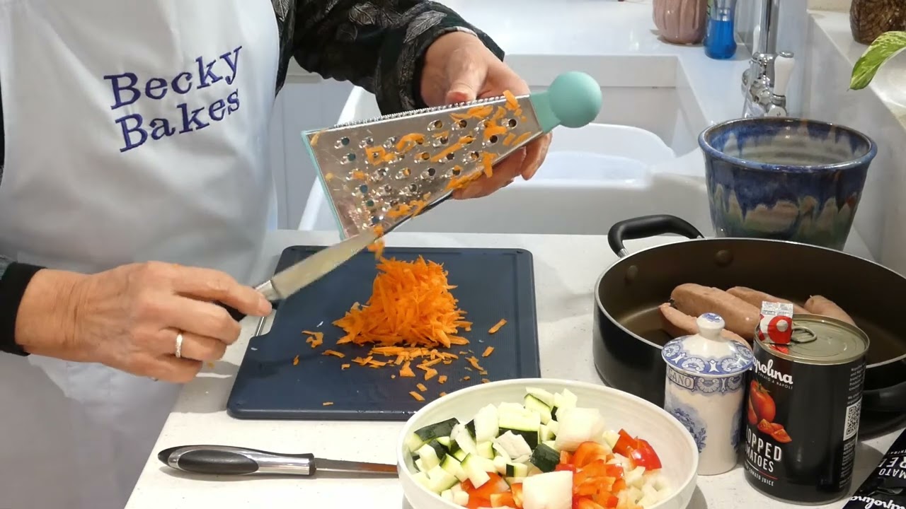 Becky Makes Sausage Ragu