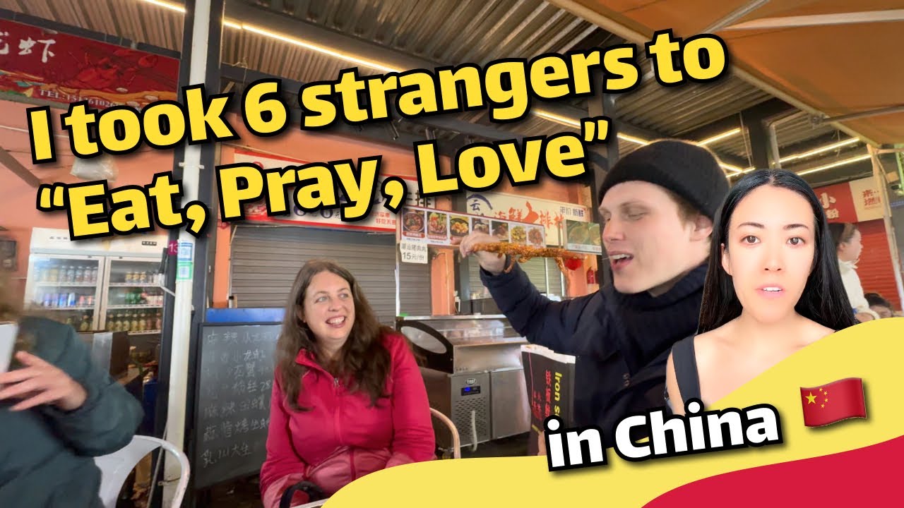 I took 6 strangers to "Eat, Pray, Love" in China 😱 🇨🇳
