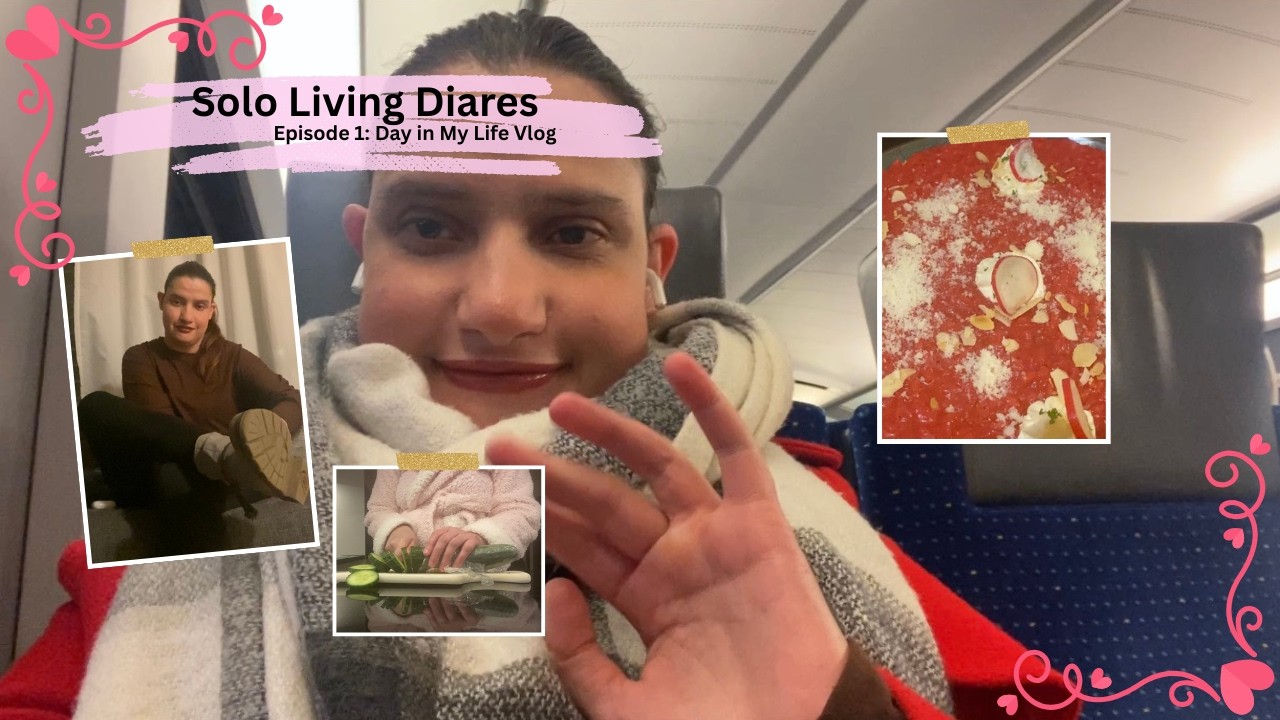 Episode 1: Solo Living Diares = Day in my Live Vlog 🌸🦋💕