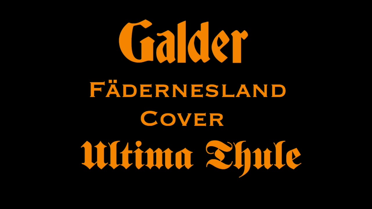 F&auml;dernesland - Ultima Thule - Cover - By Galder