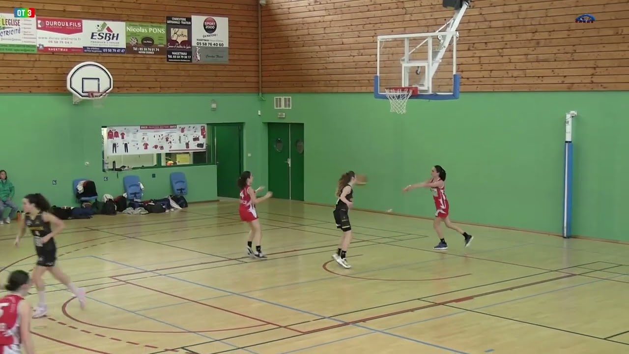 Résumé B3L vs Stade ROCHELAIS    1/2 finale région U15 féminines