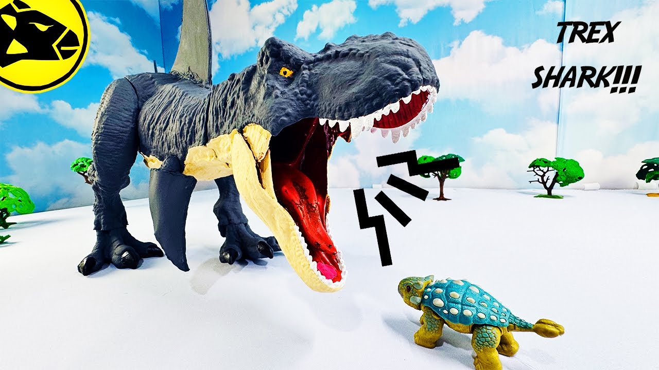 Trex Shark Wants Breakfast Bumpy