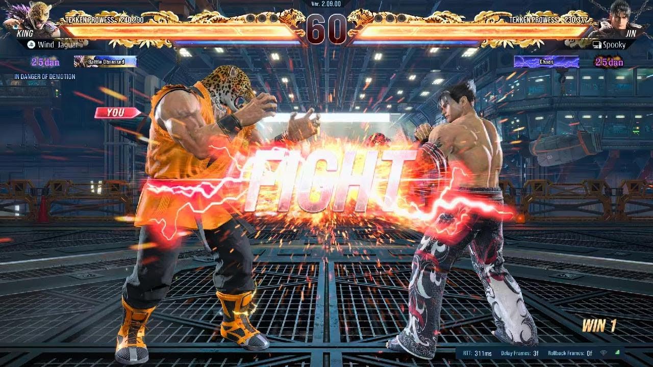 King vs jin🔥 Tekken 8 Ranked Match!