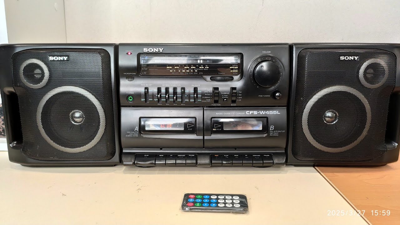 Sony CFS-W455L с Bluetooth/Usb/Microsd/Fm/Aux модулем