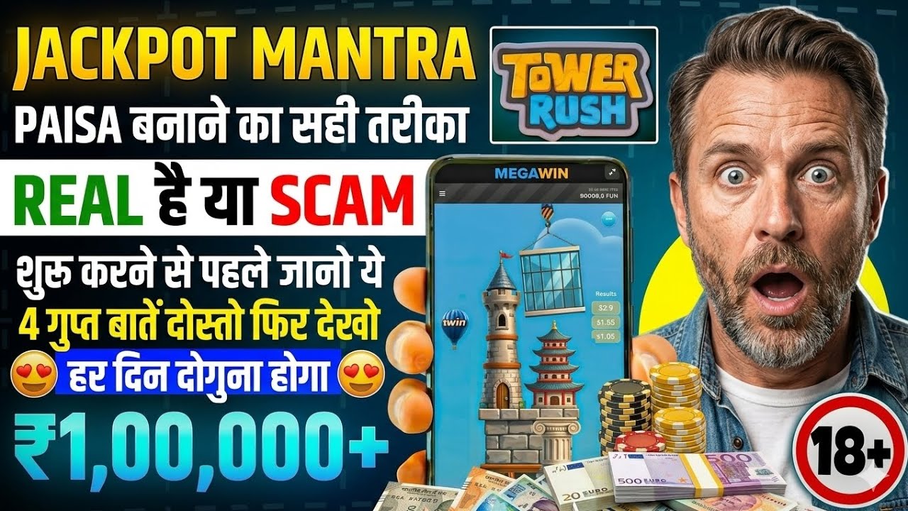 Tower Rush Game Kaise Khele Tower Rush Game Real Or Fake?😱 | Tower Rush Game Withdrawal Proof