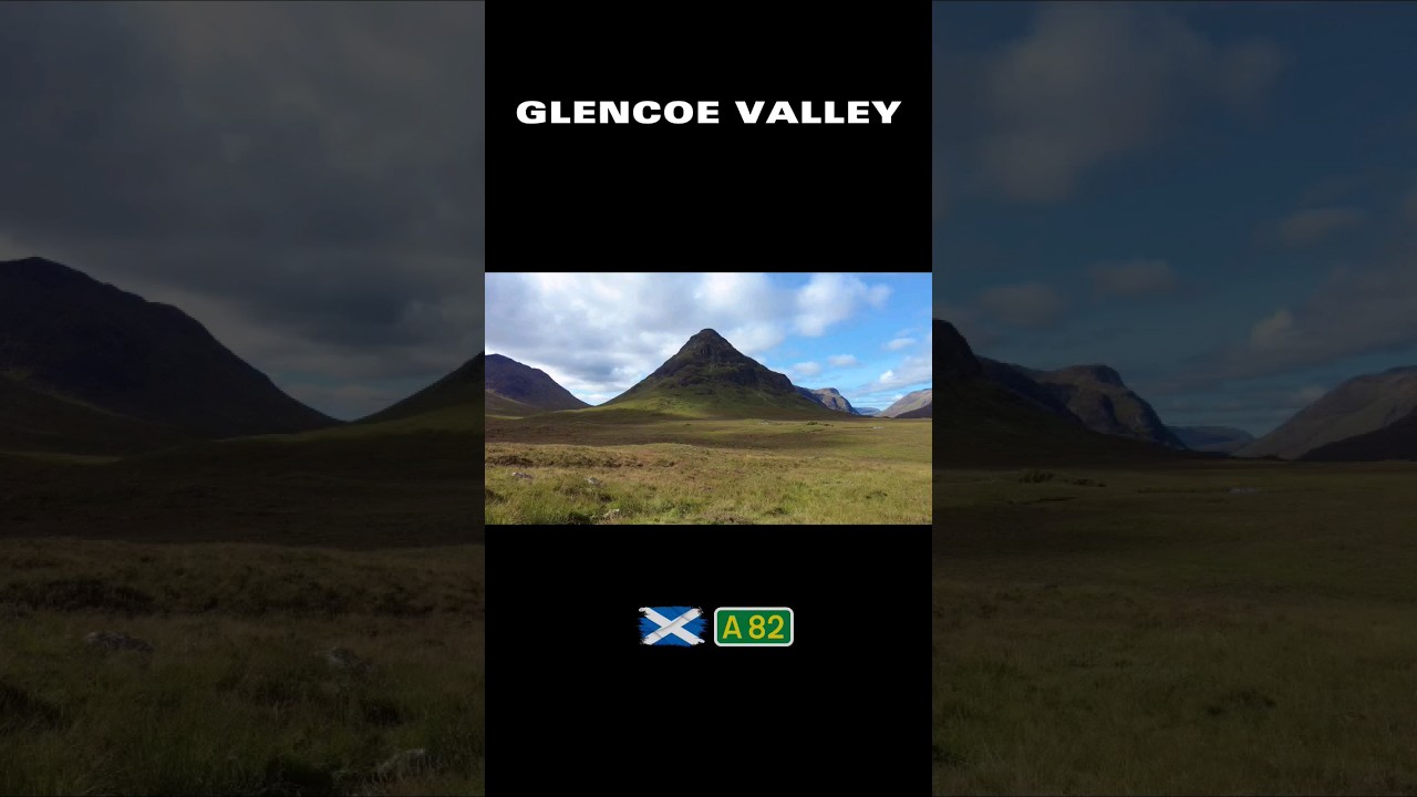 🏴󠁧󠁢󠁳󠁣󠁴󠁿 Trip to Glencoe Valley, Scotland | Road A 82 #shorts  #travel #trip #scotland #beautiful