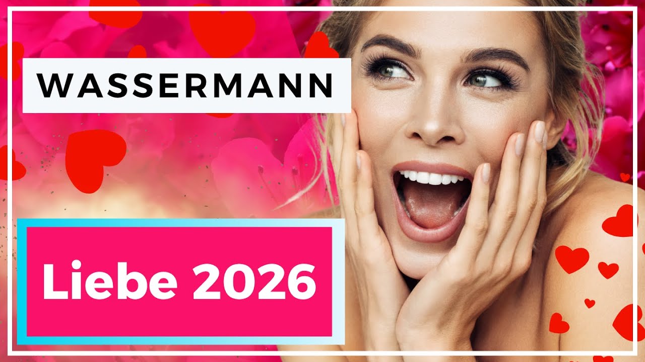 WASSERMANN ♒ Perfekter Match! 😎🌹💞 Tarot Liebe 2026 ✨